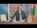 Beads, Baubles and Jewels’ Katie Hacker shows the types of leather cord for a jewelry bail (2513-3)