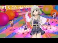 【新4Kリマスター】 LET’S GO HAPPY!! ( よくばりガールのミニ丈コーデ Ver.) デレステMV 高音質 ※ヘッドホン推奨