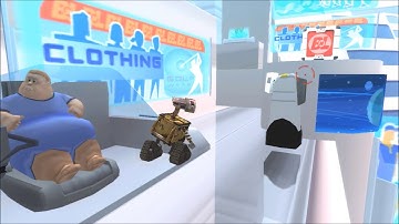 WALL-E(PC) Clean Getaway 100% All Crates Speedrun