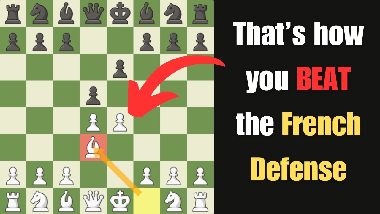 CRUSH the French Defense with This!! (Schlechter Variation) - YouTube