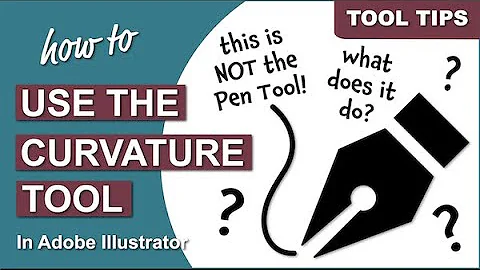 How to Use the Curvature Tool in Adobe Illustrator