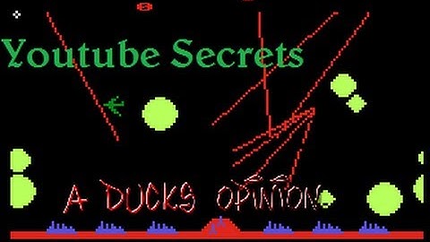 Youtube Secrets: "1980" Easter Egg (Geek Week Missile Command)