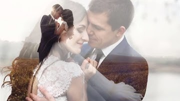 Wedding Photo with Double Exposure Effect - AKVIS Chameleon