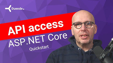 Quickstart: ASP.NET Core and API Access