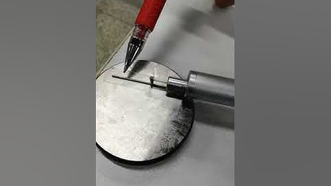 Surface Roughness Tester for Measuring Inside Curved Face of Aneroid Battery Shell.