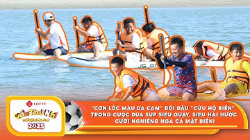 CƠN LỐC MÀU DA CAM đối đầu CỨU HỘ BIỂN trong cuộc đua chèo SUP | Best Cut