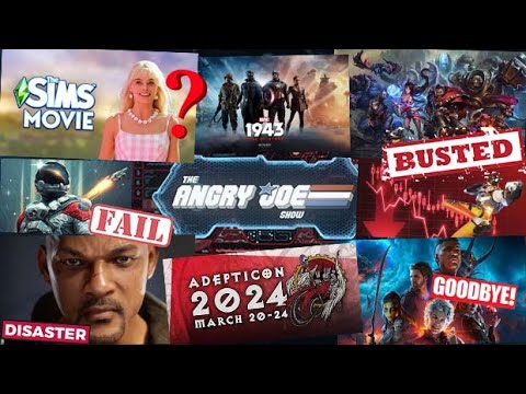 AJS News- Will Smith Flops, The Sims Movie, Kotaku Chief Resigns, Overwatch 2 NO PROFIT, Larian Done