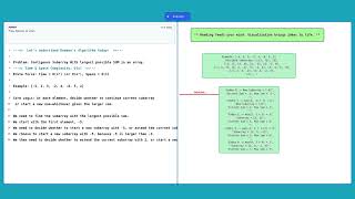 Kadane's Algorithm - 2, (Interview-favorite)