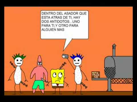 Bob esponja - JUego Macabro (SAW 2) - YouTube