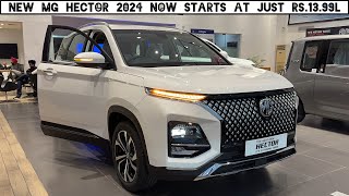 New MG Hector Facelift 2024 🔥 Now starts at just Rs 13.99L | Best Diesel SUV? | Drive Review!