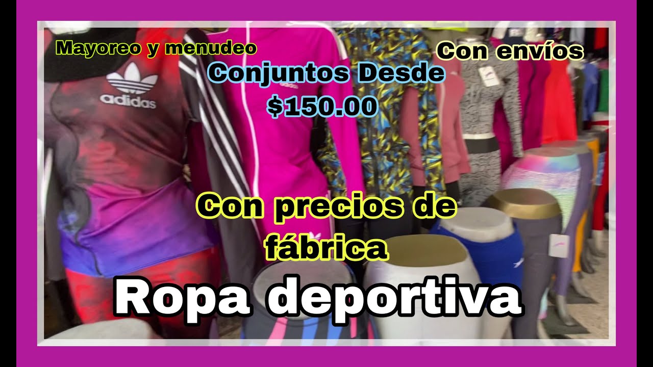 Ropa deportiva a precios de desde //Alyba //mixcalco - YouTube