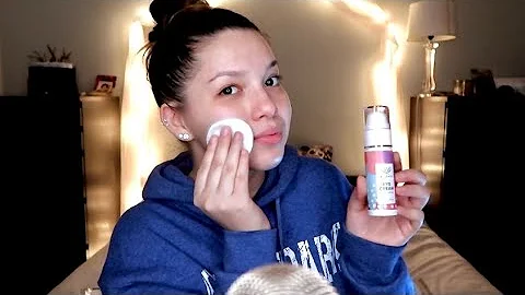 ASMR - Get Unready With Me | My Skincare Routine