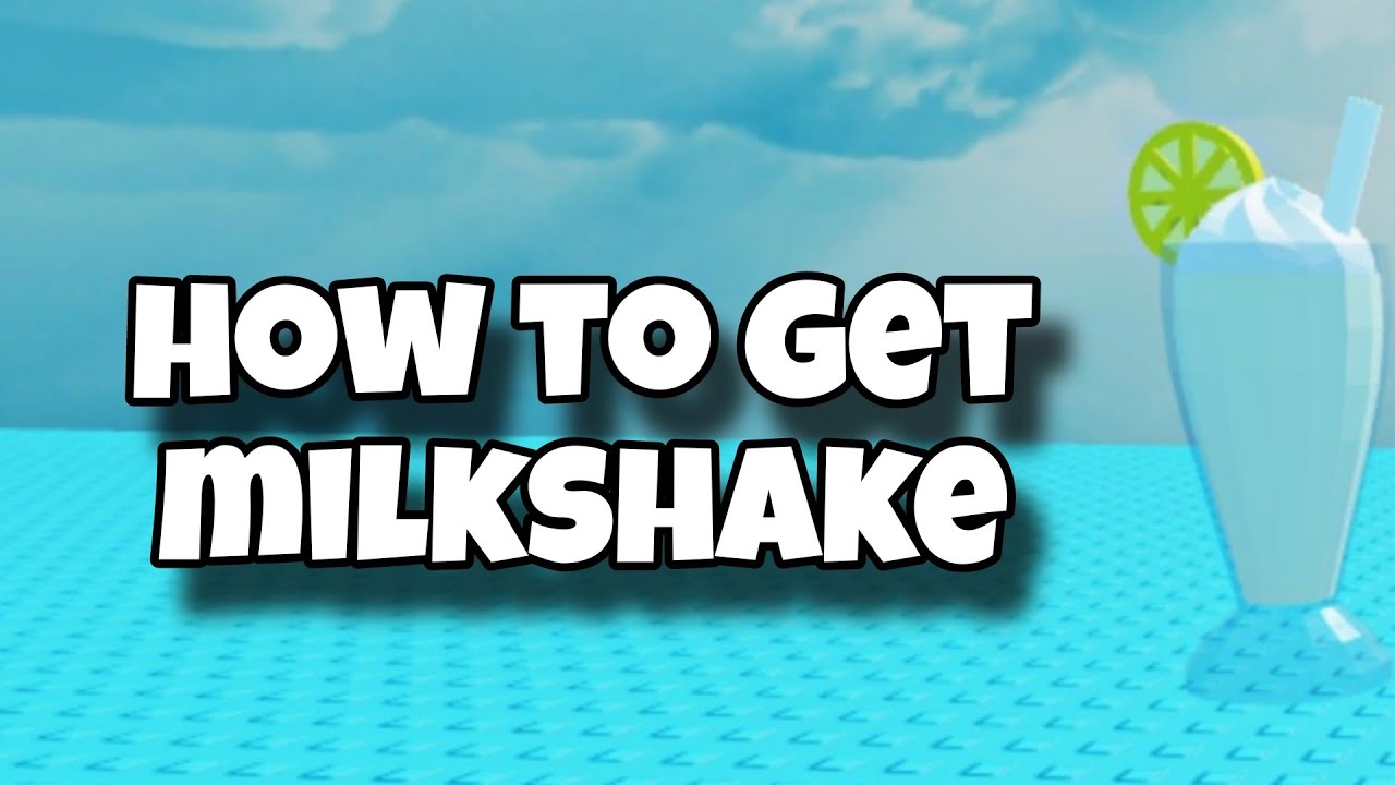 How To Get Milkshake In Craft Food Roblox Recipe YouTube 