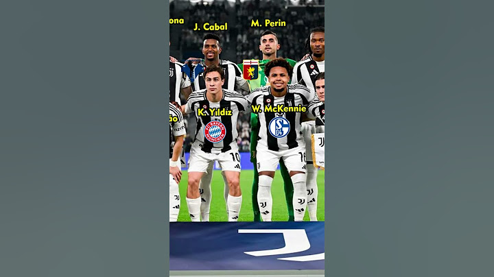 Juventus Squad | Juventus 0-1 VfB Stuttgart | Which clubs are they from? #juventus #championsleague