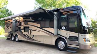 2008 TIFFIN PHAETON 42 QRH CLASS A DIESEL MOTOR HOME REVIEW INFO USED FOR SALE WWW.SUNSETMOTORS.COM