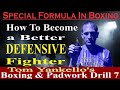 Special formula in boxing  how to become a better defensive fighter