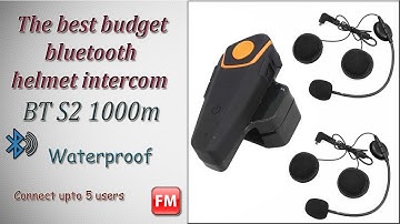 Veetop BT-S2 Intercom | bluetooth helmet