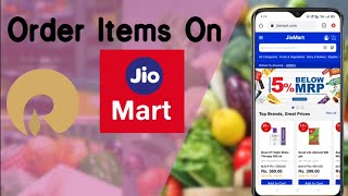 How To Create / Order Items On JIOMART screenshot 4