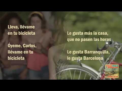 Shakira's La Bicicleta Lyrics song..💕😍😉 - YouTube