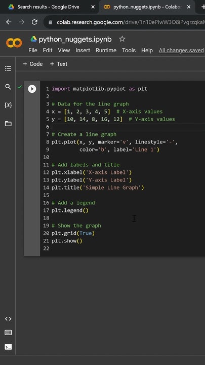 Creating Stunning Line Graphs in Python with Matplotlib #python #code # ...