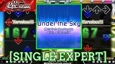 【DDR SN】 Under the Sky / 南さやか(BeForU) with platoniX [SINGLE EXPERT] 譜面確認 Play