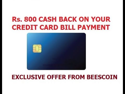 *Hindi* Rs 800 back on credit card bill payment | Credit card bill payment cashback offer | Cred ...