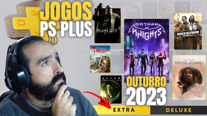 É HOJE! Liberação dos jogos mensais da PS Plus de Outubro 2023 - Vai  baixar? Tem Callisto Protocol! 