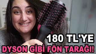 180 TL’YE DYSON AİRWRAP MUADİLİ!😍 ONE STEP TARAĞI İNCELİYORUM!