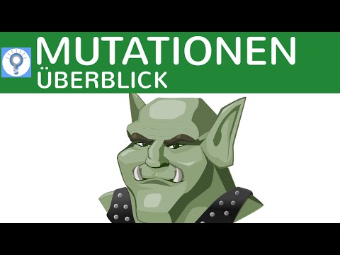Was sind Mutationen und woher kommen sie?! & Mutationen im Überblick - 1 | Genetik