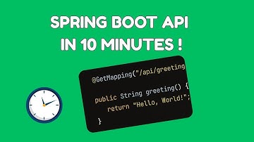 Spring Boot REST API Tutorial for Beginners | Build Your First API in 10 Minutes