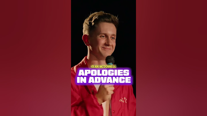 Apologies in Advance out now! #standup #comedy #standupcomedy #comedyspecial #joke #YouTube #shorts