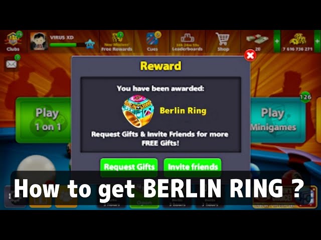 Berlin Ring ** 8 Ball Pool - Android Pc IOS - Legit and Fast