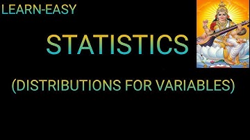 Statistics (Distributions For Variables)@LearnEasy-co6iw