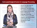 ENG511 Psycholinguistics Lecture No 264