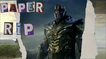 Paper rip transation / tutorial / Kinemaster