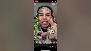 6ix9ine First Instagram Live After Release From Prison 5-8-2020