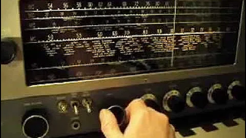 Big Vintage Radio! The Hallicrafters SX-62