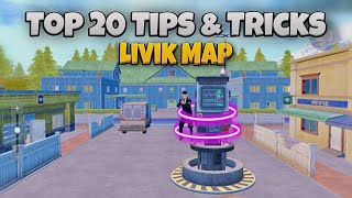 Top 20 Tips And Tricks in Livik Map ✅❌ | PUBG MOBILE \/ BGMI  Noob 🐔 to Pro ⚡ Guide\/Tutorial