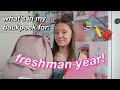 WHAT'S IN MY BACKPACK for my freshman year in high school!!