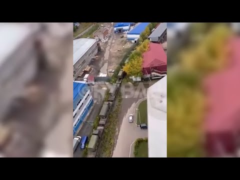Unas imágenes del 'tren nuclear' de Putin desatan las alarmas en Ucrania y EEUU