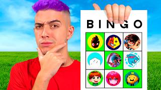 Eu completei o BINGO DO YOUTUBE SHORTS