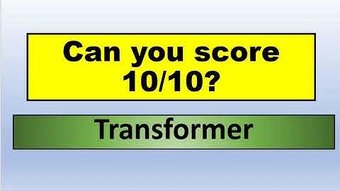 Can you score 10/10? -  Electrical Transformer MCQ #electrical #education #quiz