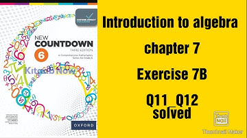 oxford new countdown  book 6 third edition || chapter 7 || Exercise 7B || Q11_Q12 solved
