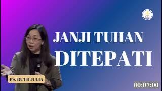 JANJI TUHAN DITEPATI | PS. RUTH JULIA