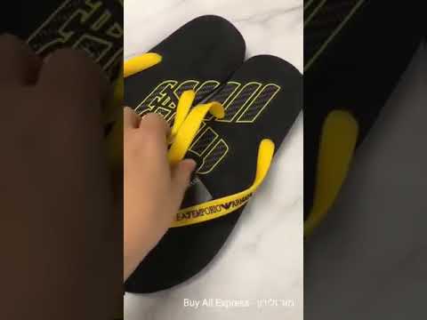 גברים זה בשבילכם:)) נעלי אצבע כפכפים Armani ארמני - Buy All Express