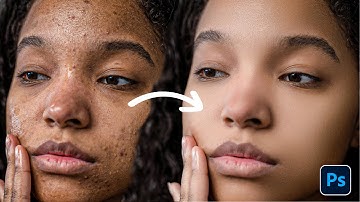 Skin Retouching - Best Photoshop Tutorial | Face Retouching