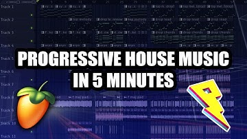 MAKE PROGRESSIVE HOUSE MUSIC IN JUST 5 MINUTES!