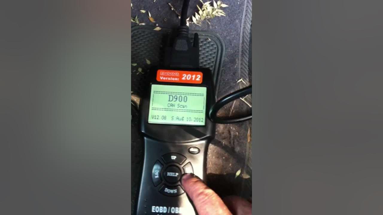 D900 OBD2 Scanner not connecting to ECU YouTube
