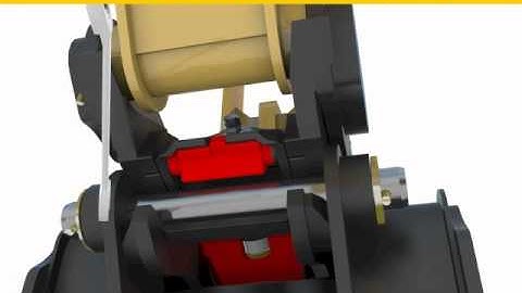 Disengaging Dual Lock Coupler Feature on Cat® Mini Excavators