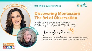 Discovering Montessori: The Art of Observation